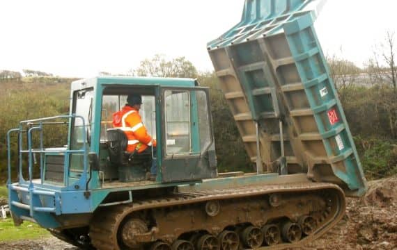 A09 Forward Tipping Dumper Tracked 4796